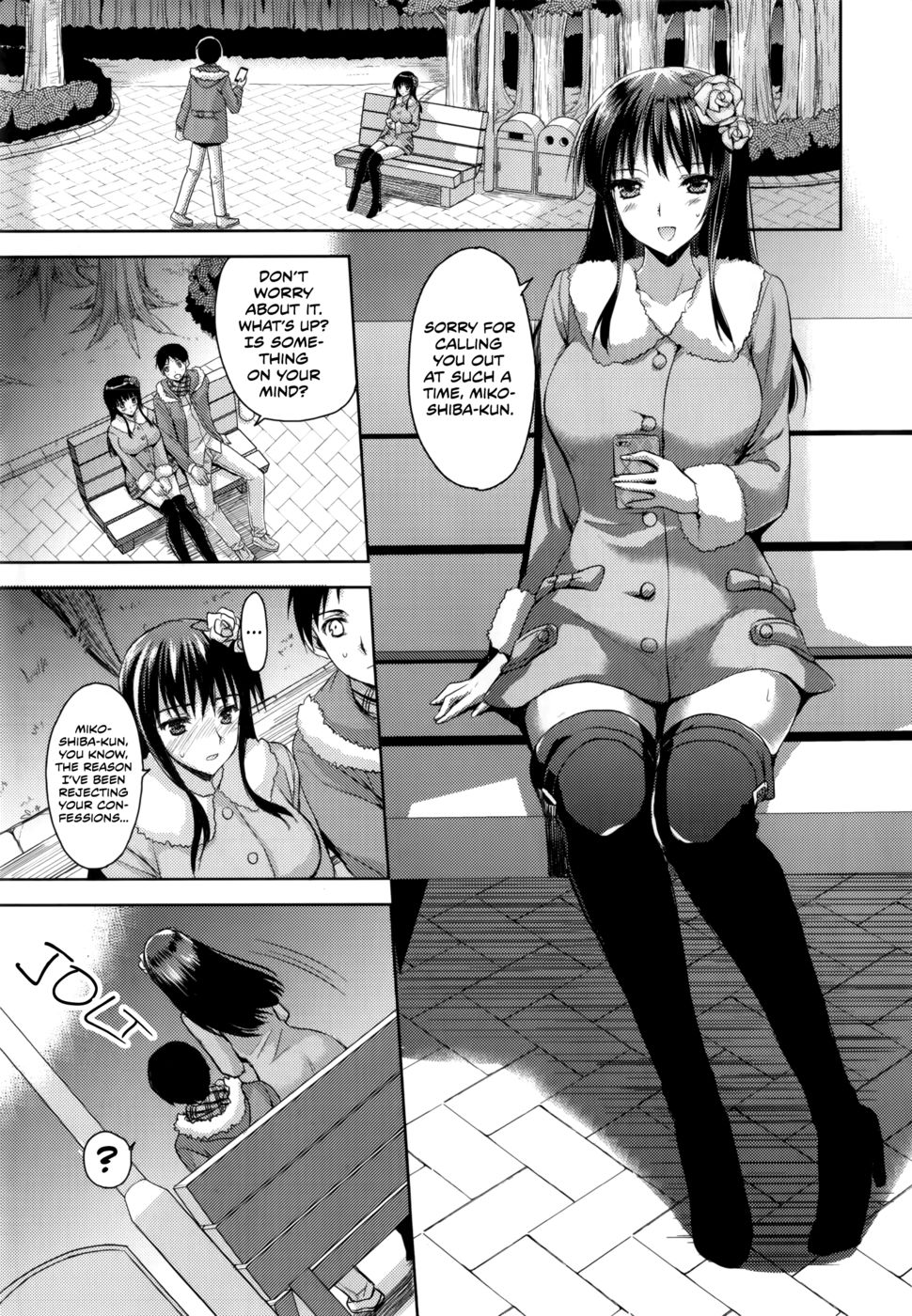 Hentai Manga Comic-The Secret of Us Under the Coat-Chapter 1-3